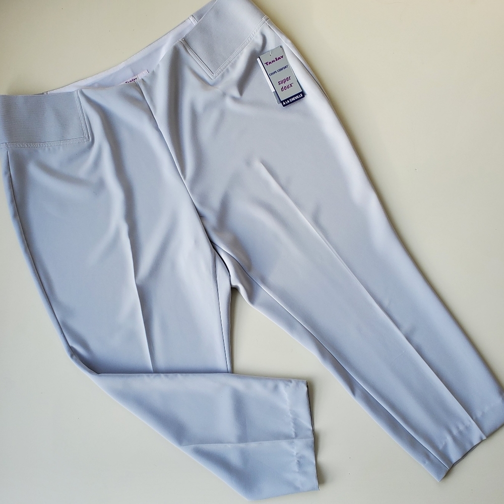 NEW TanJay ankle pants comfort fit elasticized waist nwt 20W